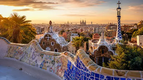 Paisaje cálido ideal para planificar una escapada